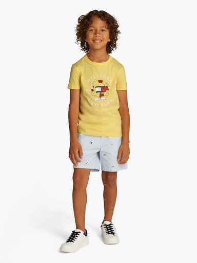 T-shirts korte mouw geel Tommy Hilfiger