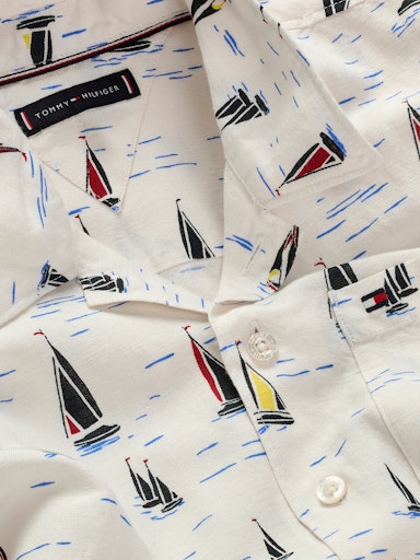 Hemden korte mouw multicolor Tommy Hilfiger