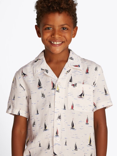 Hemden korte mouw multicolor Tommy Hilfiger