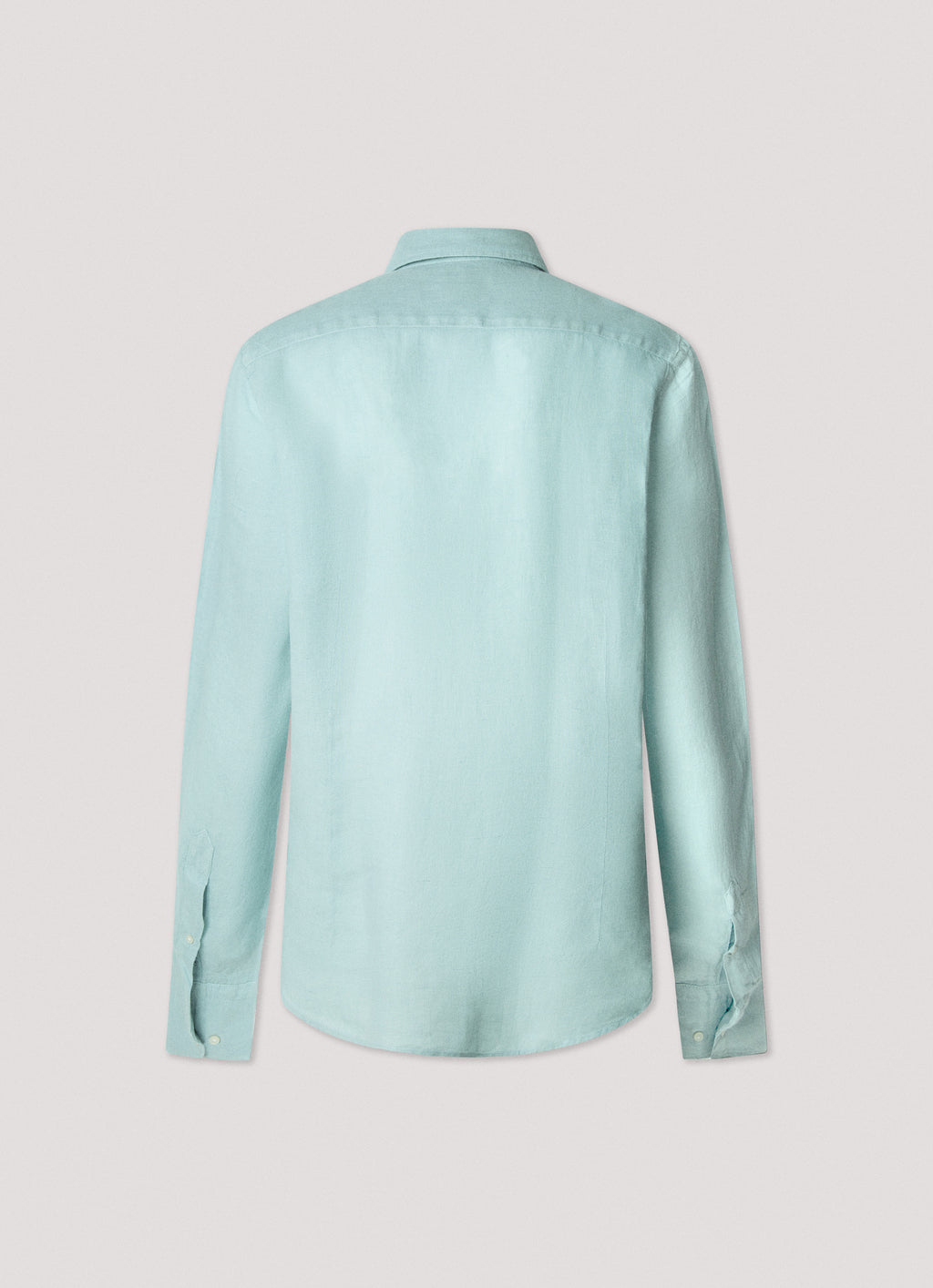 Hemden lange mouw groen Hackett London