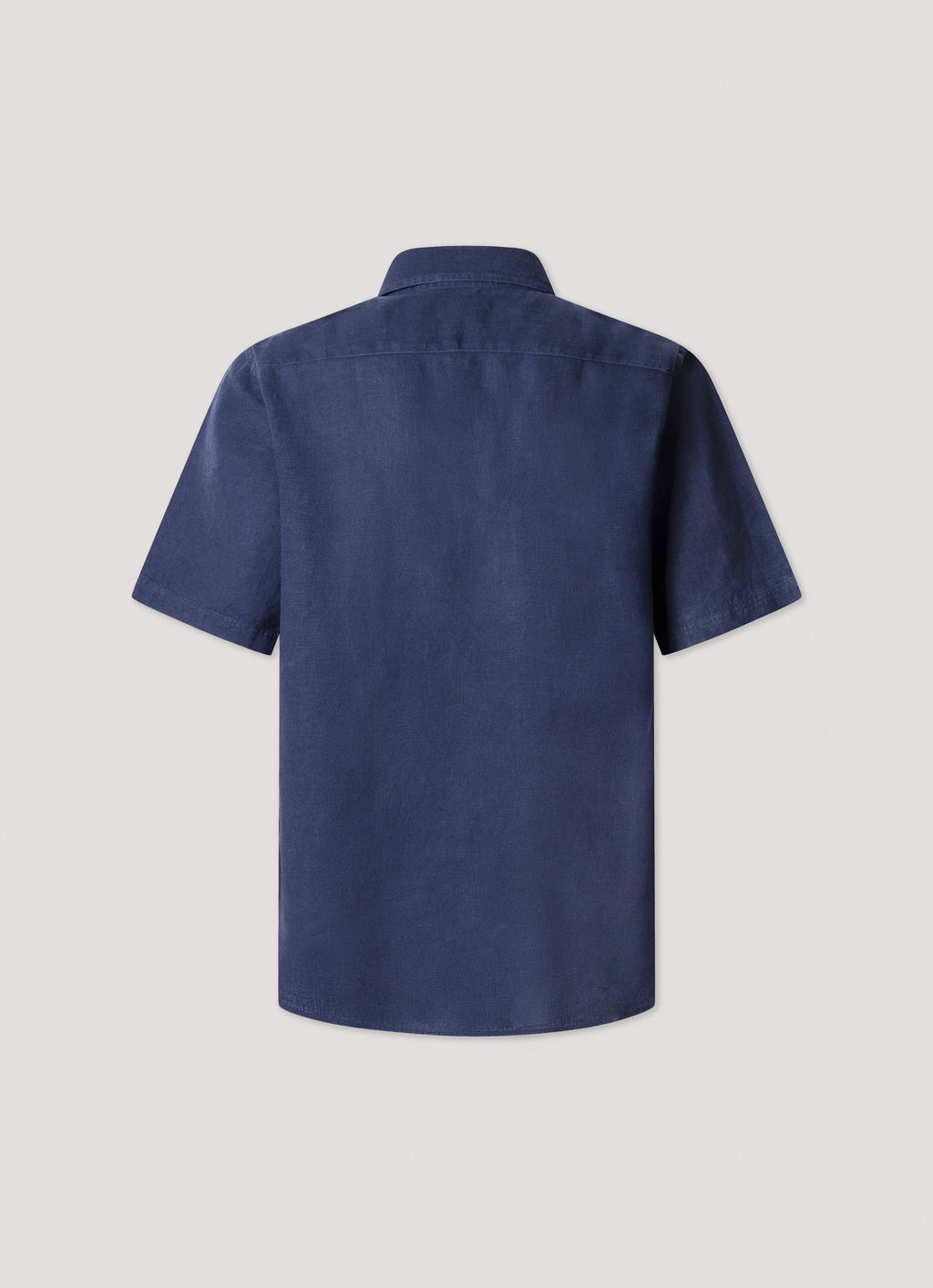 Hemden korte mouw blauw Hackett London