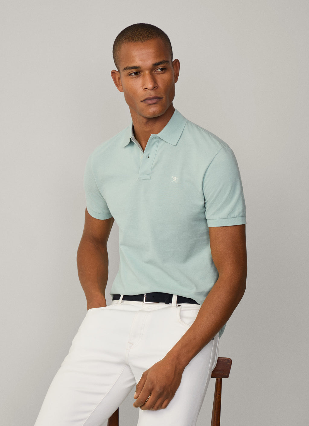 Polo's korte mouw groen Hackett London