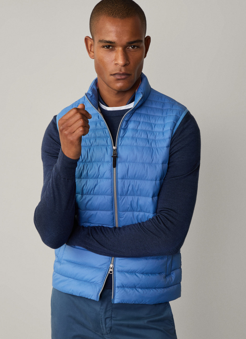 Bodywarmers blauw Hackett London