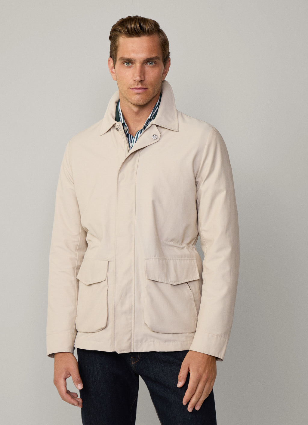 Jassen beige Hackett London