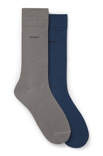 Kousen grijs Boss Men Black