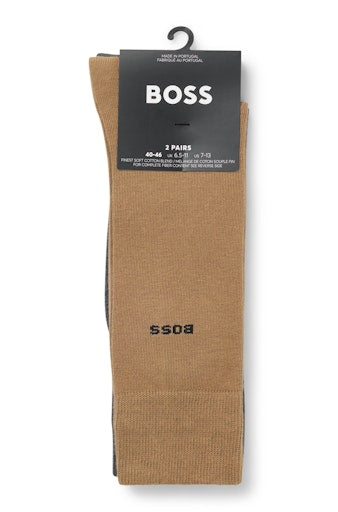 Kousen beige Boss Men Black