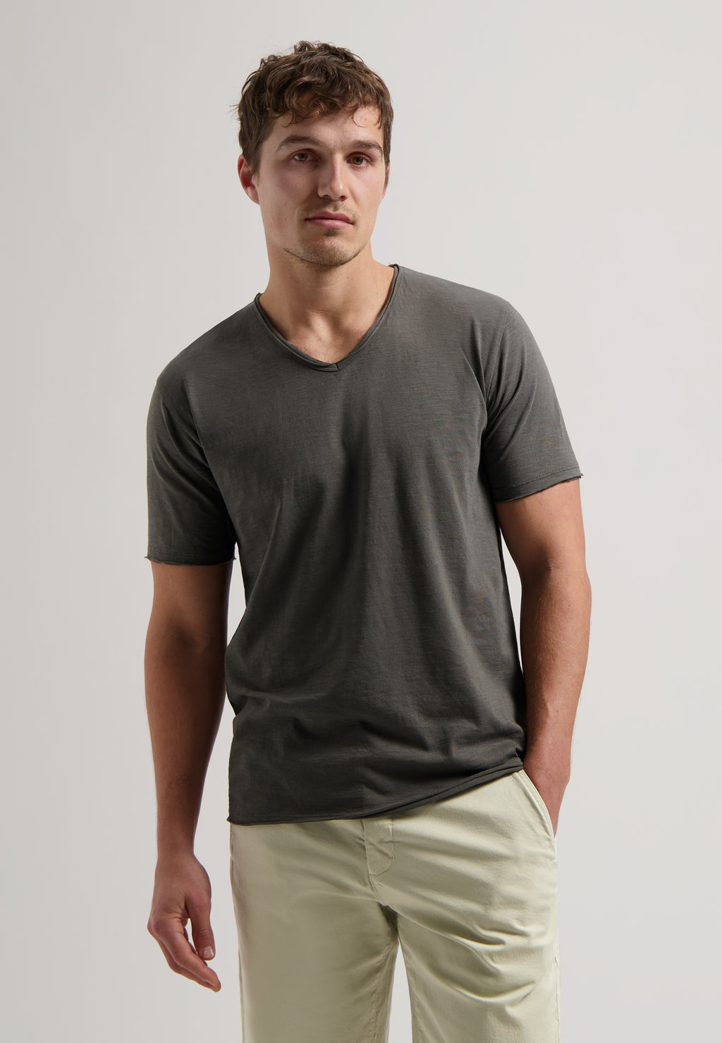T-shirts korte mouw grijs Dstrezzed