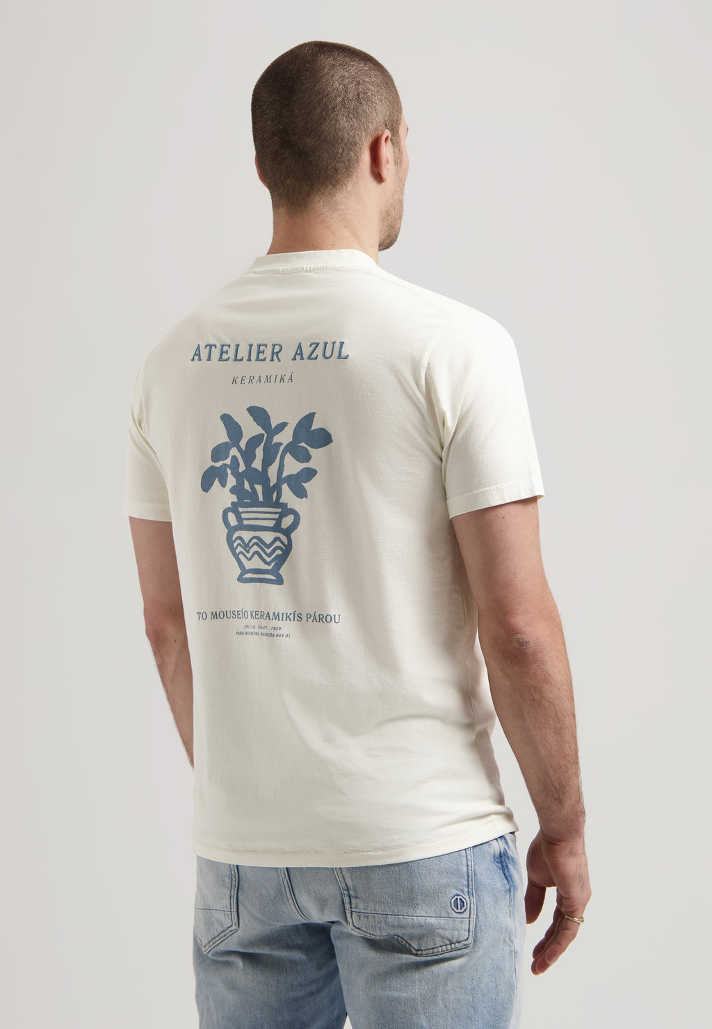 T-shirts korte mouw beige Dstrezzed