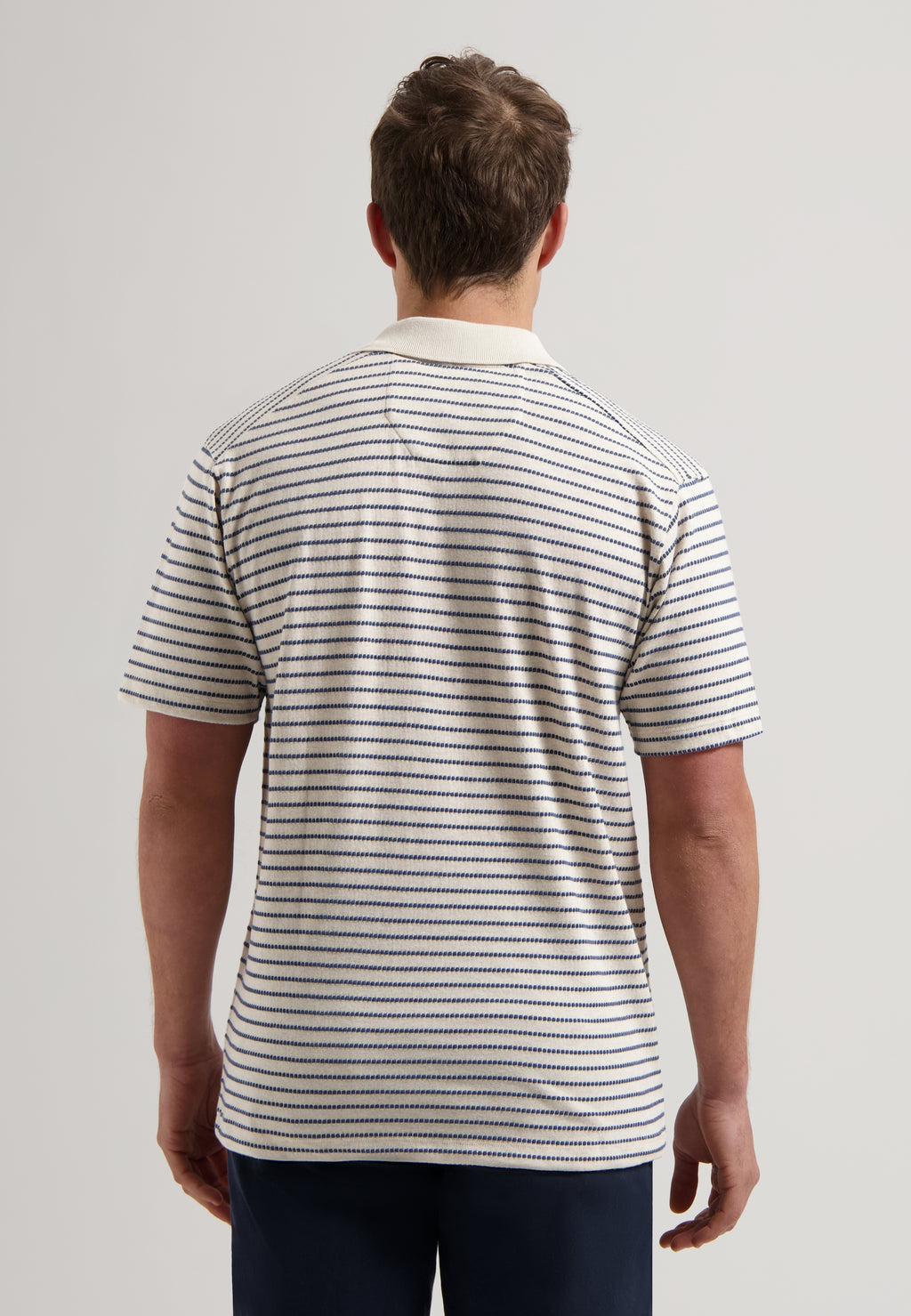 Polo's korte mouw beige Dstrezzed