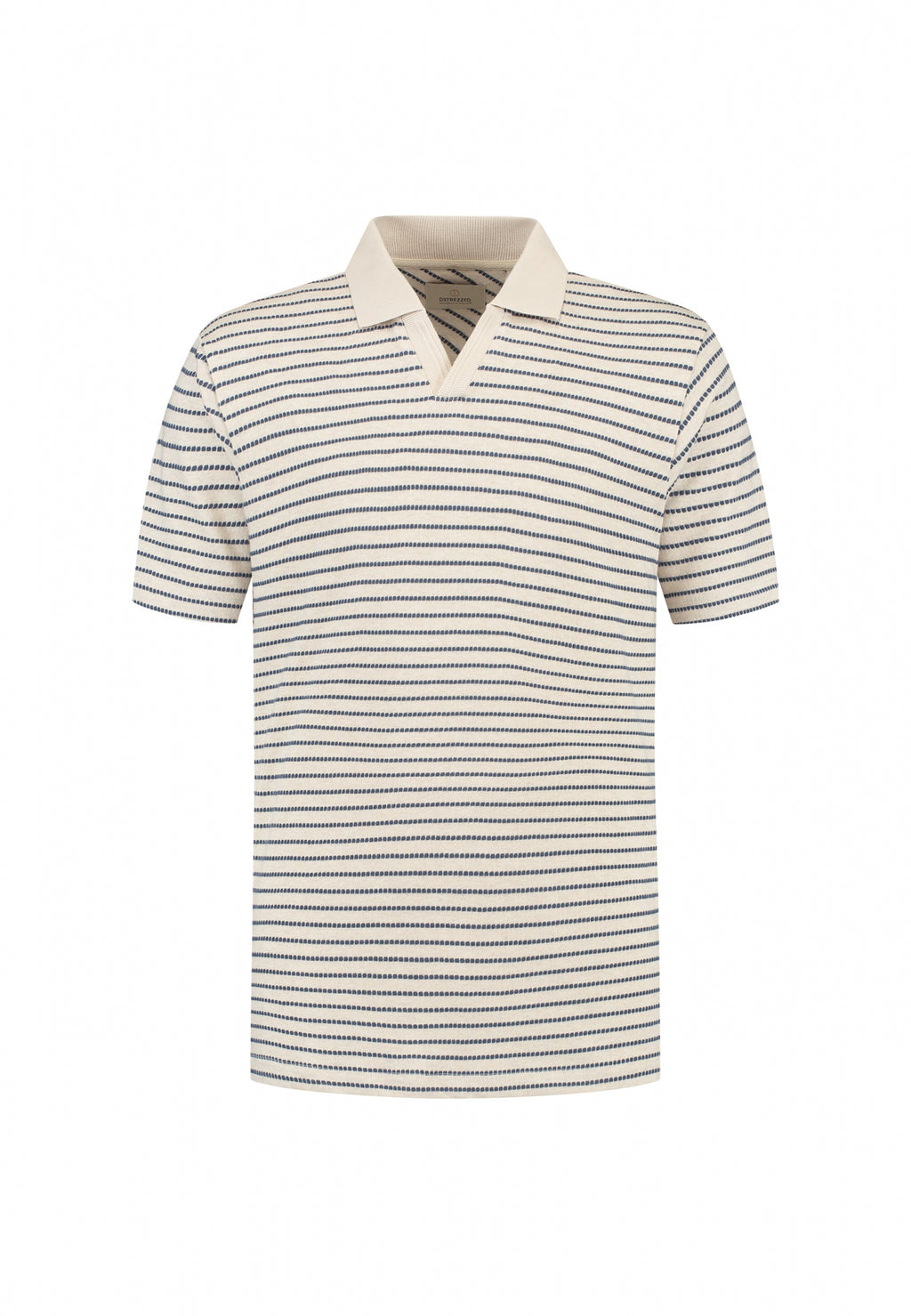 Polo's korte mouw beige Dstrezzed