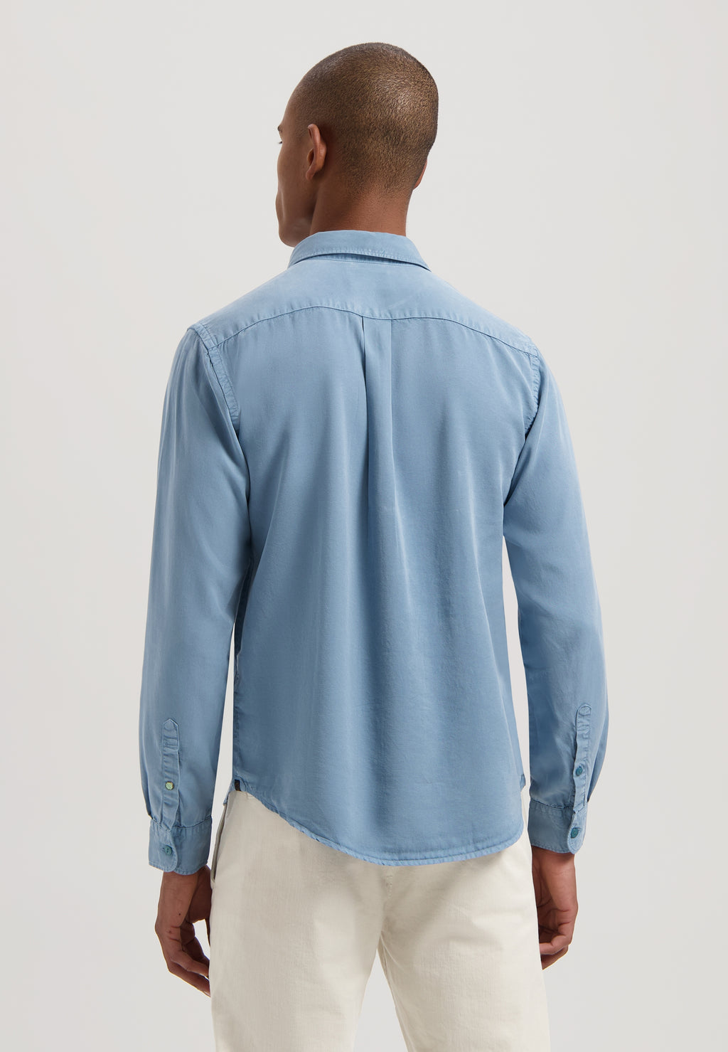 Hemden lange mouw blauw Dstrezzed