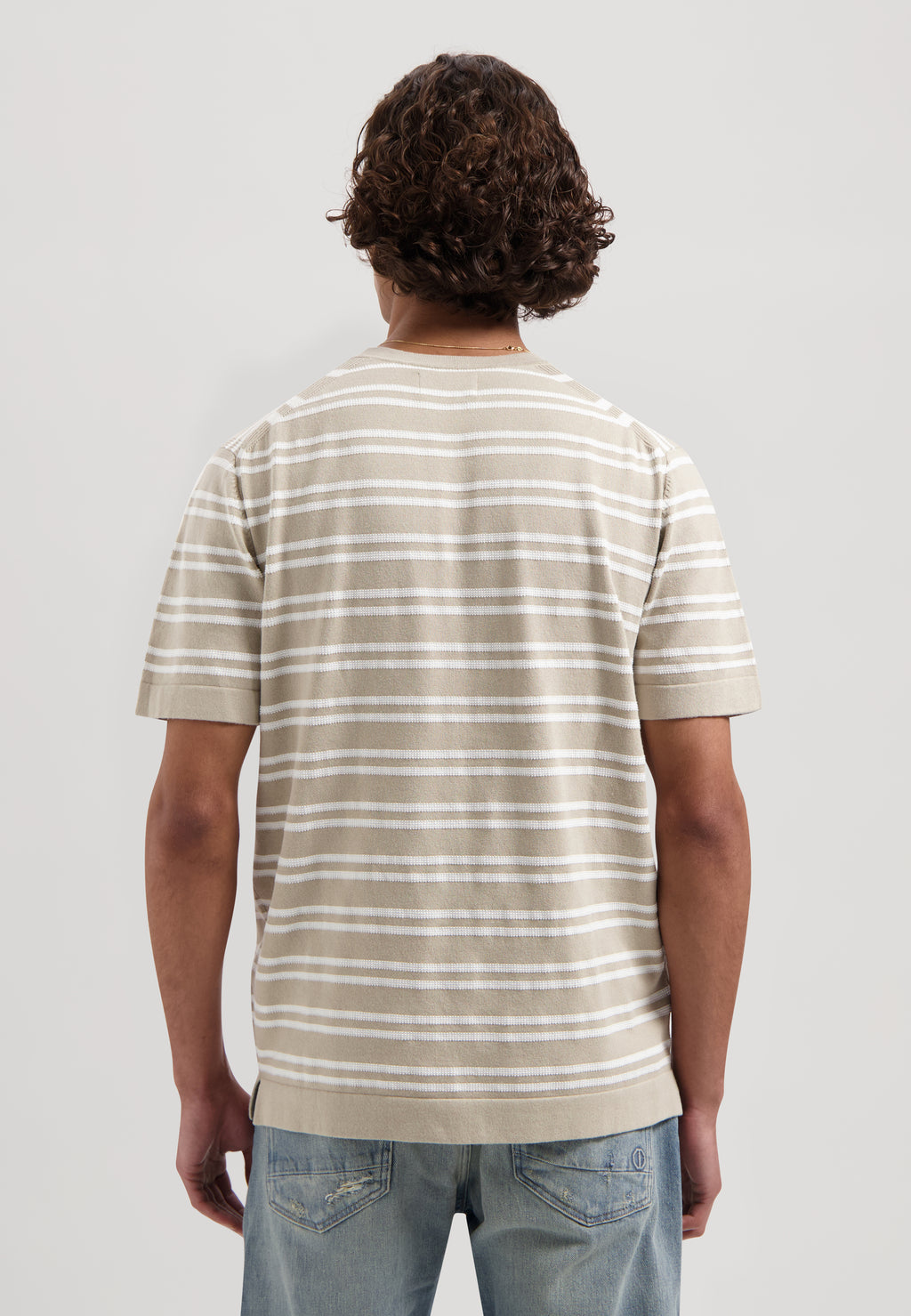 T-shirts korte mouw beige Dstrezzed