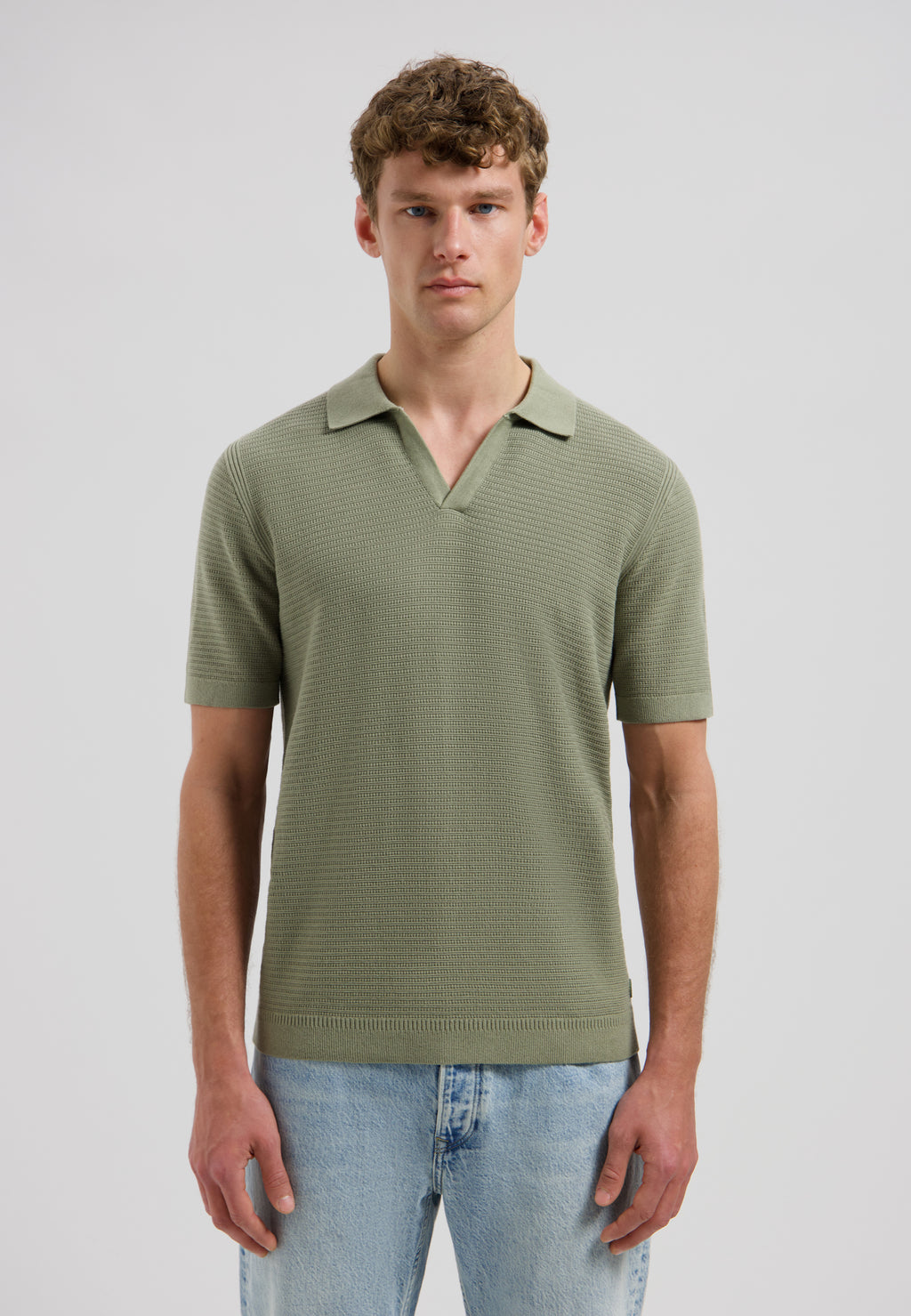 Polo's korte mouw groen Dstrezzed