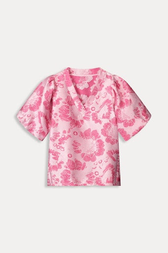 Blouses korte mouw roze POM Amsterdam