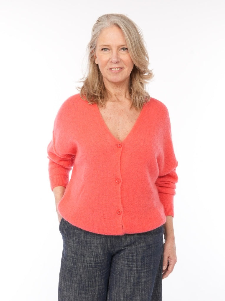 Cardigans oranje BLACK ROSE