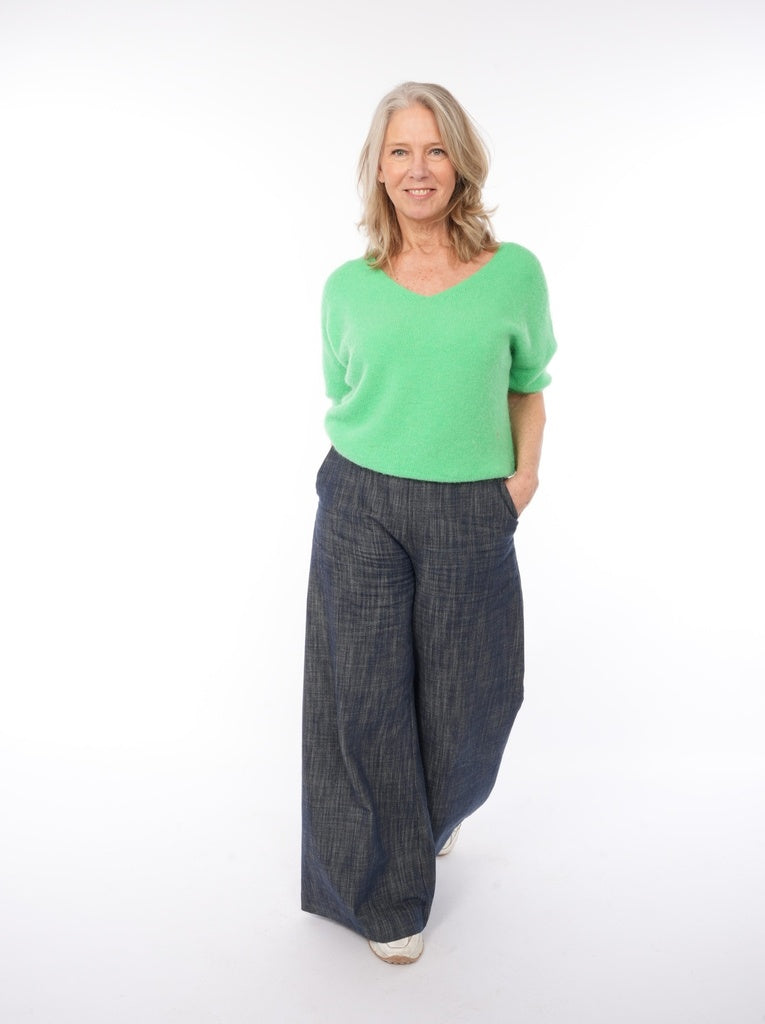 Pulls groen BLACK ROSE