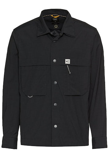 Hemden lange mouw navy Camel active