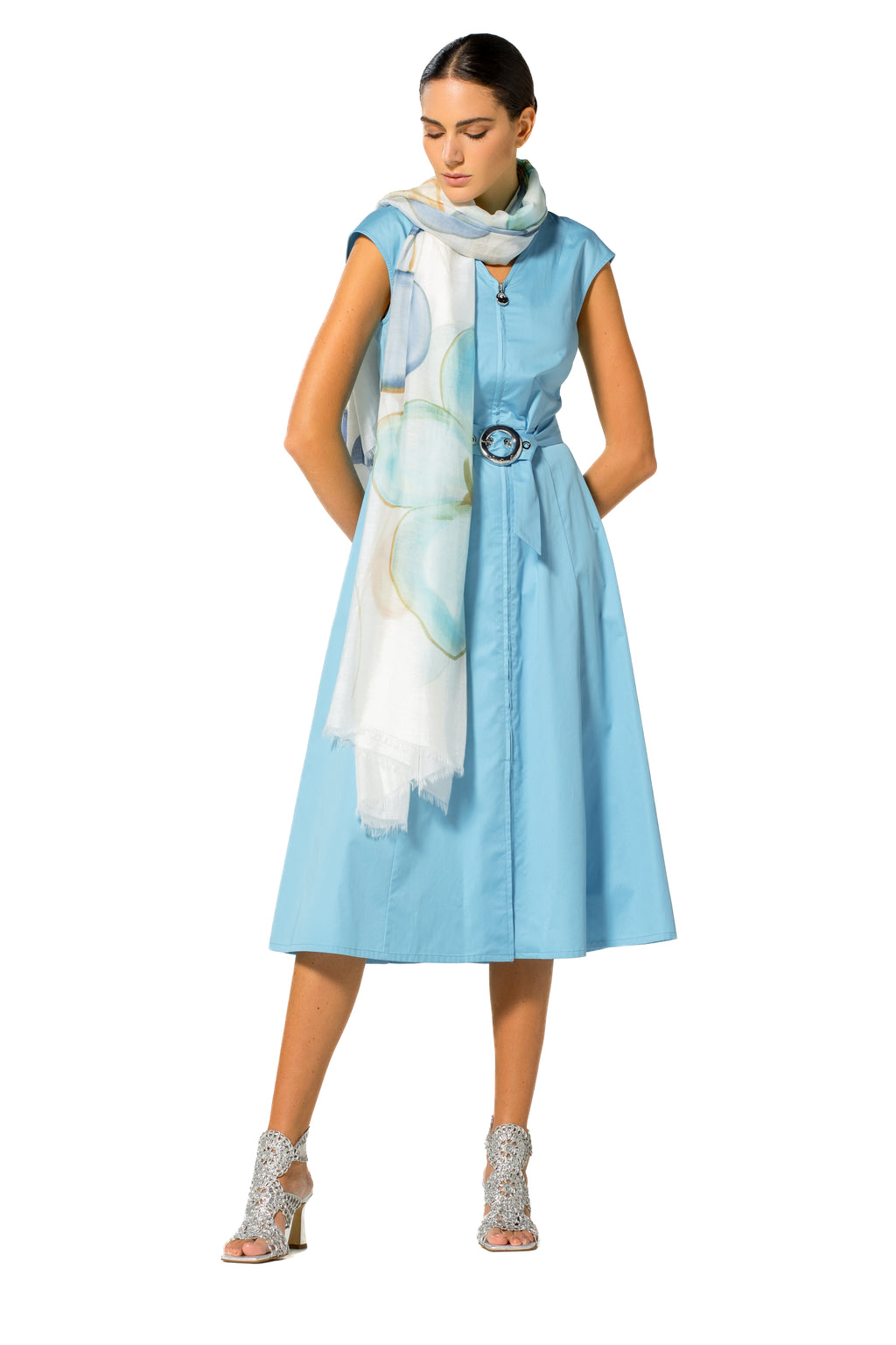 Sjaals multicolor Caroline Biss