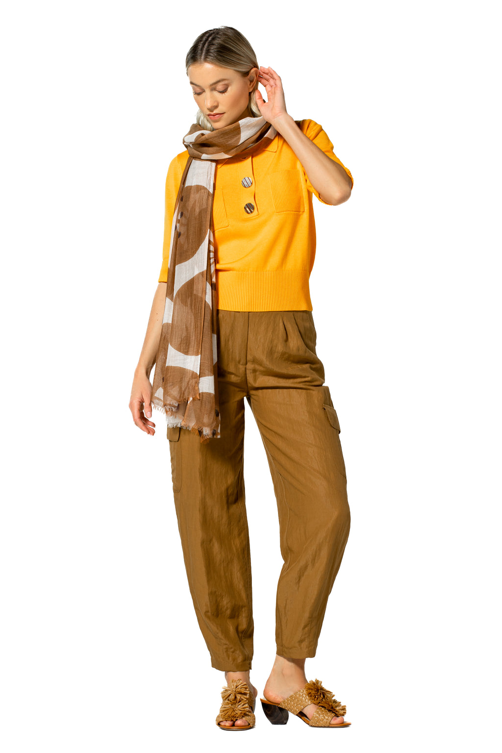 Sjaals multicolor Caroline Biss