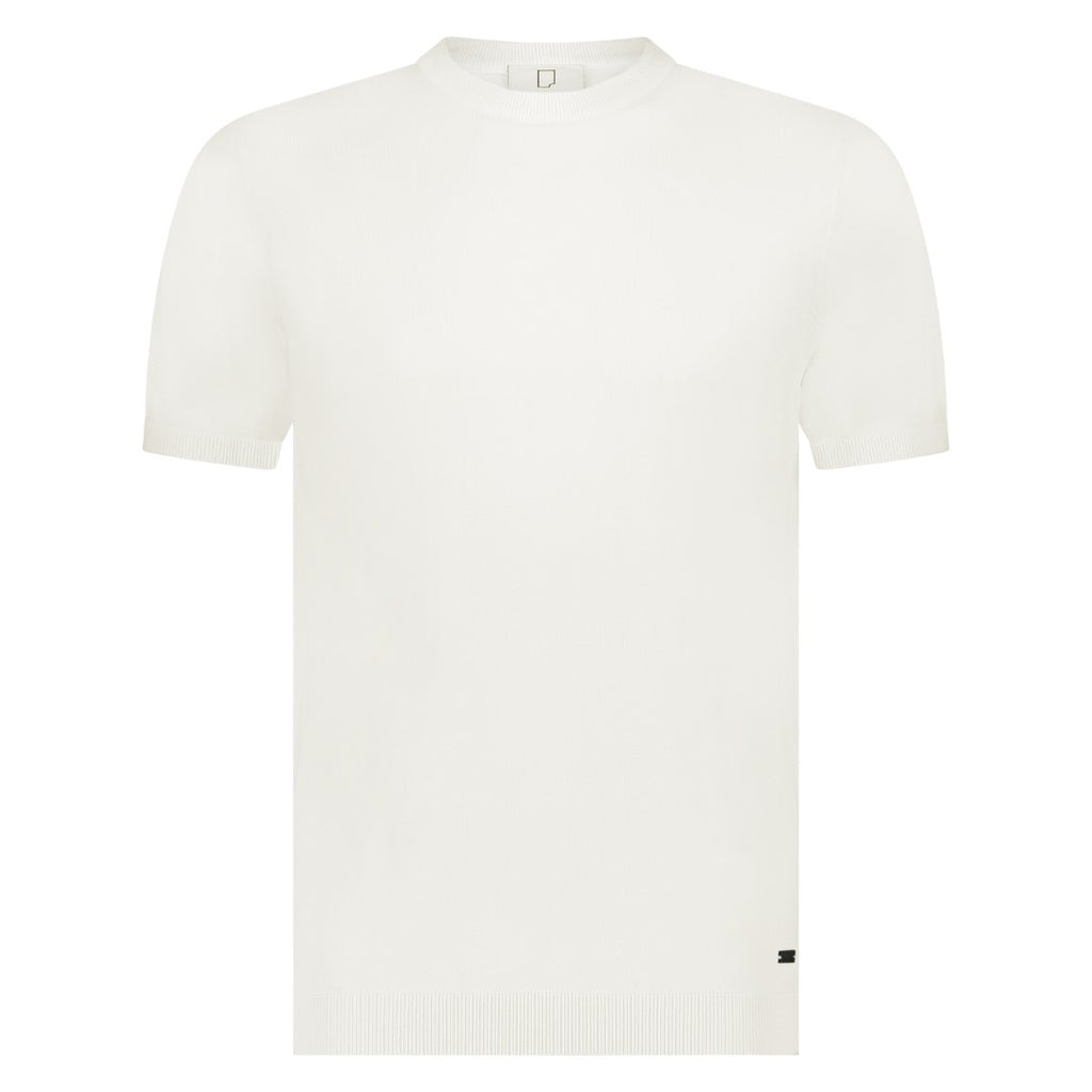 T-shirts korte mouw wit Born With Appetite