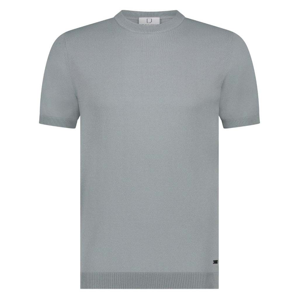 T-shirts korte mouw grijs Born With Appetite