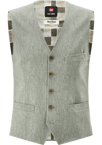 Kostuumgilets groen CLUB of GENTS