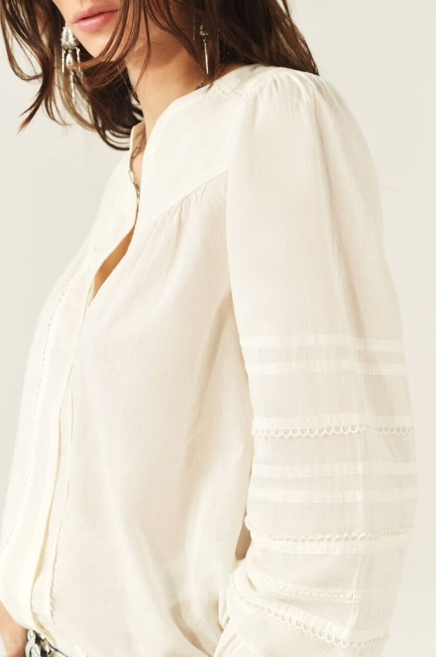 Blouses lange mouw beige ba&sh