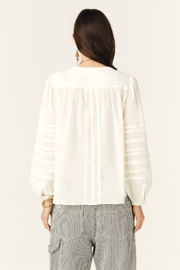 Blouses lange mouw beige ba&sh