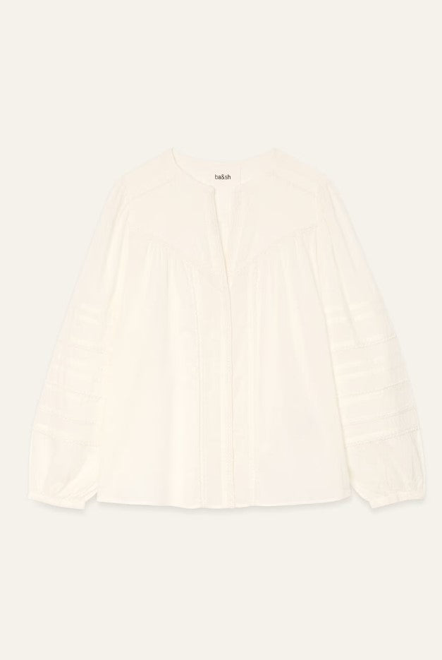 Blouses lange mouw beige ba&sh