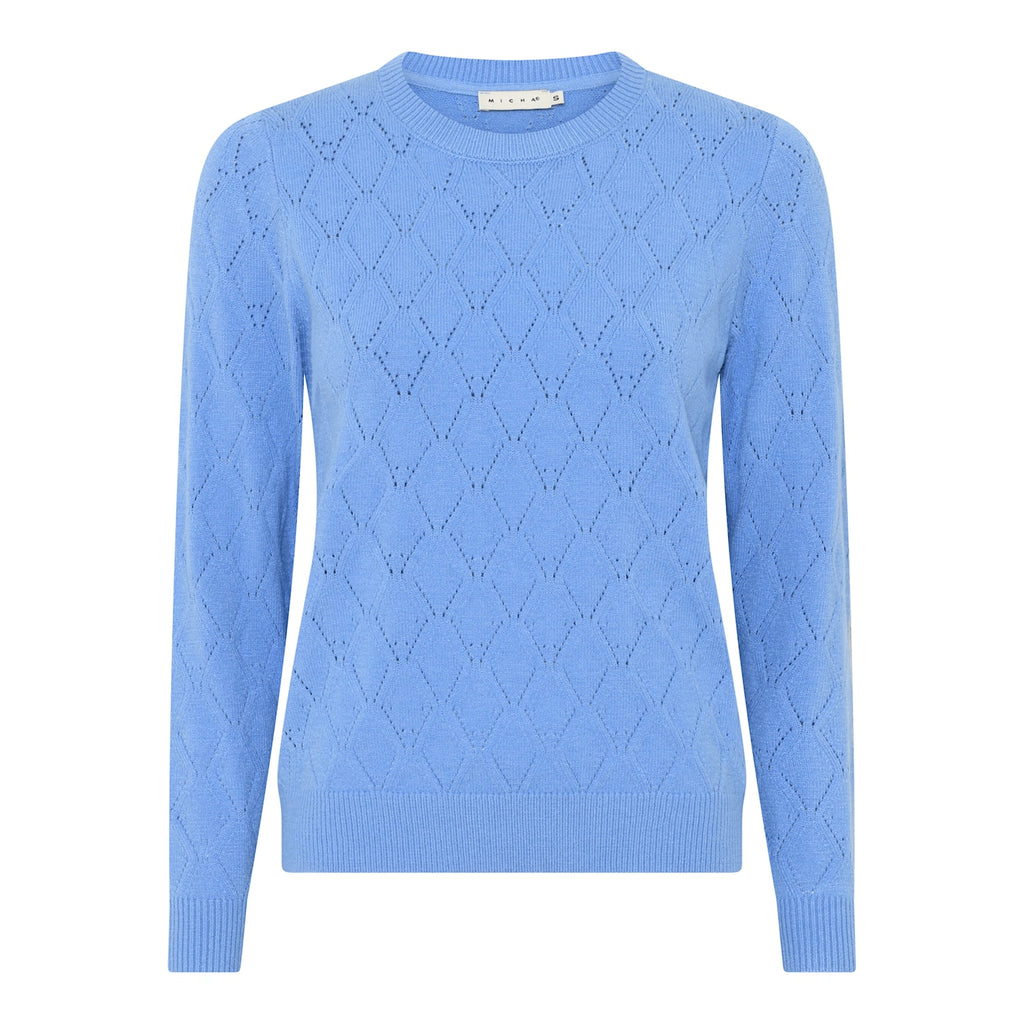 Pulls blauw Micha