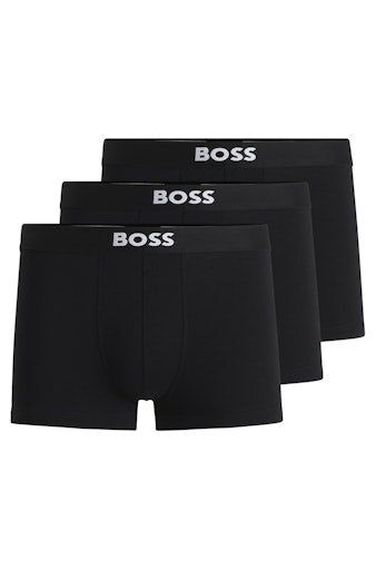 Ondergoed zwart Boss Men Black