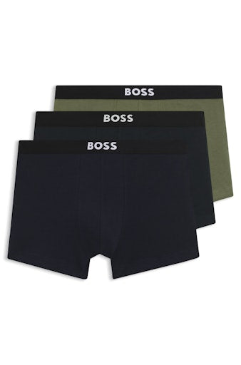 Ondergoed blauw Boss Men Black