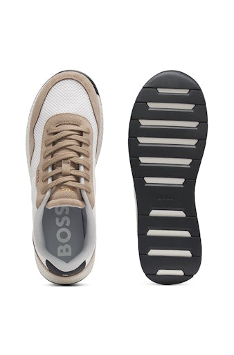 Sneakers beige Boss Men Black