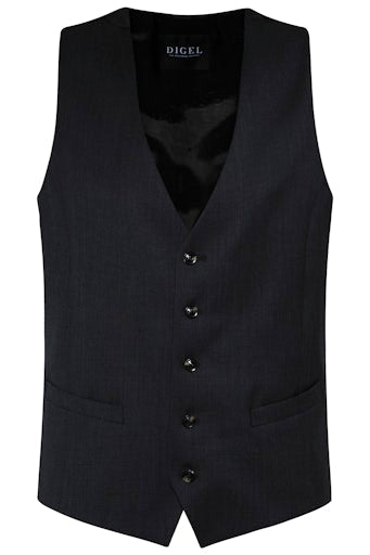 Kostuumgilets grijs DIGEL