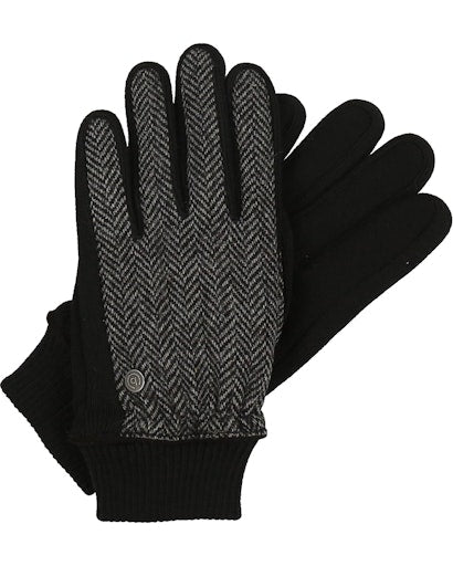 Handschoenen zwart Bugatti