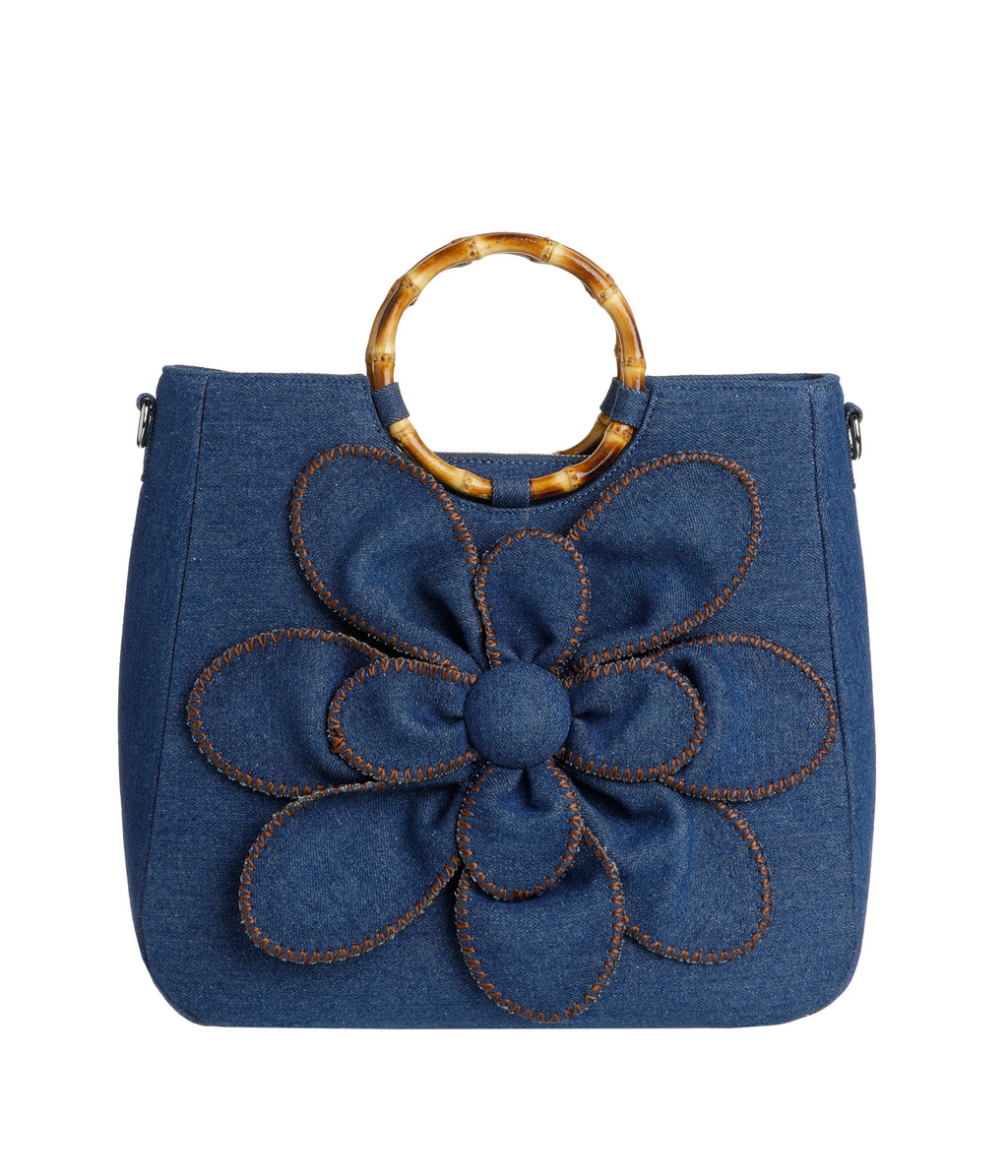Handtassen blauw Caroline Biss