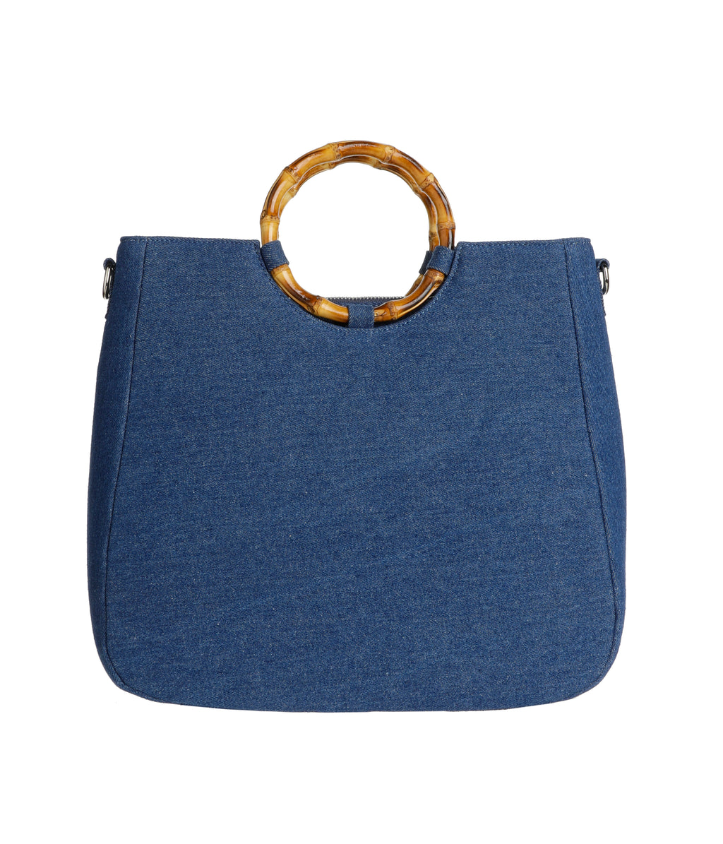 Handtassen blauw Caroline Biss