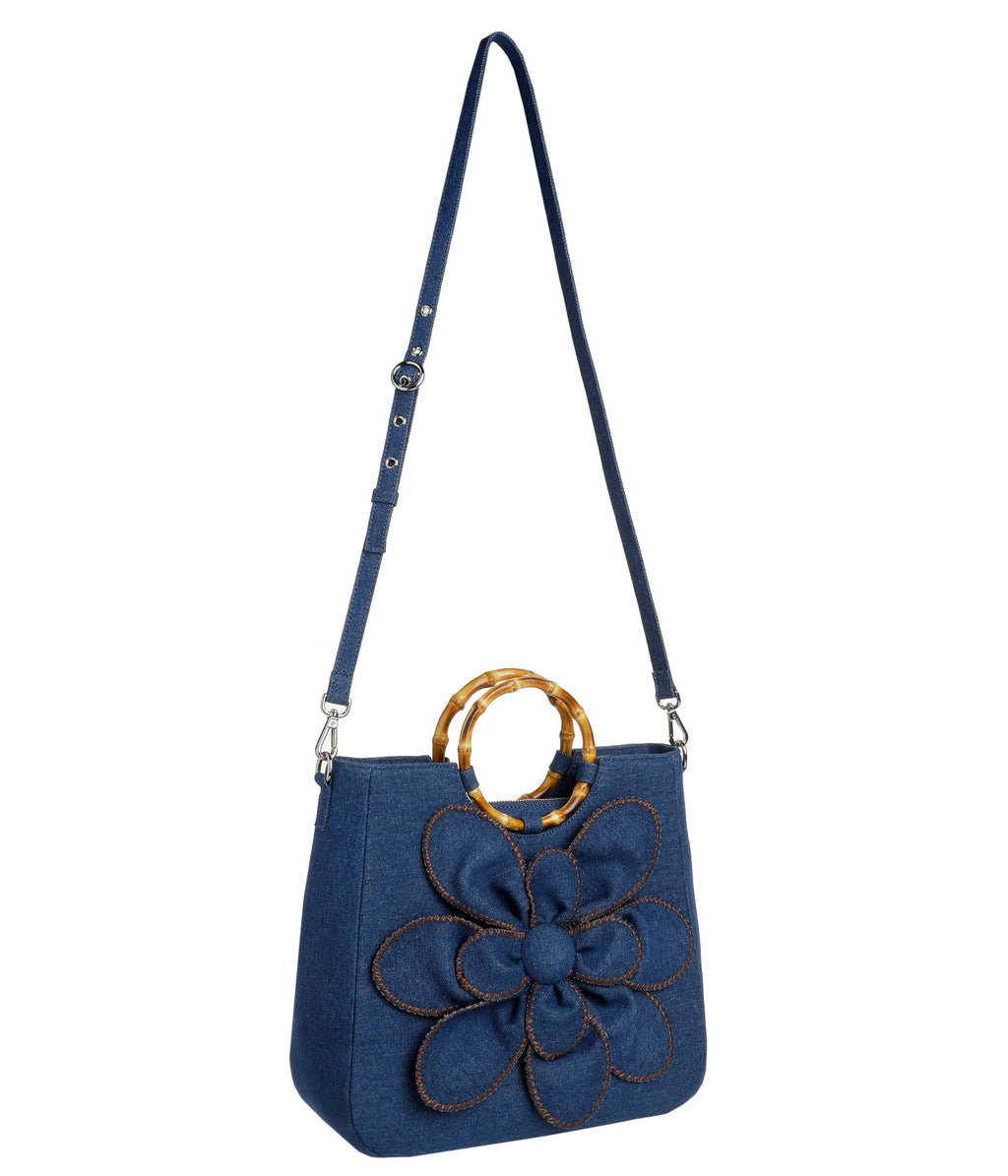 Handtassen blauw Caroline Biss