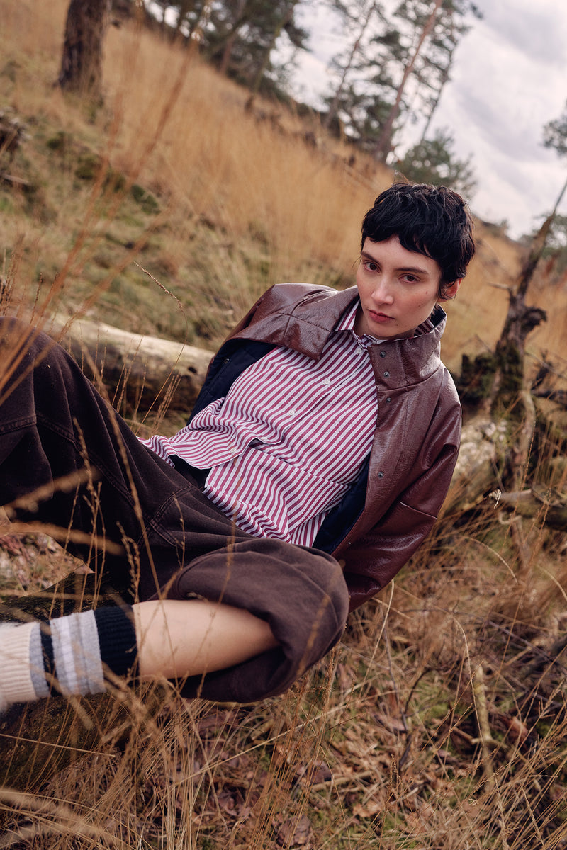 Blouses lange mouw bordeaux Collectors Club