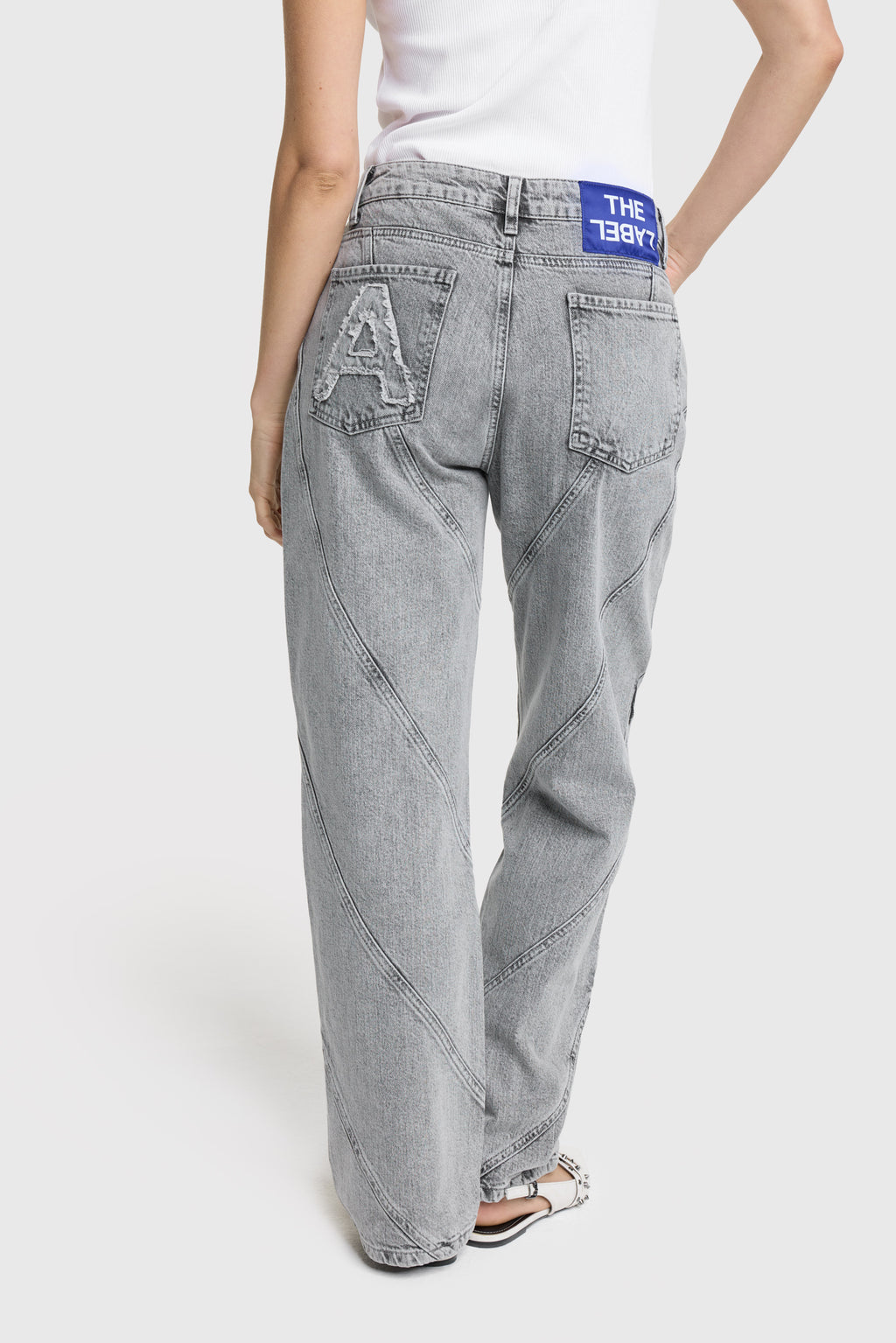 Jeans grijs ALIX The Label