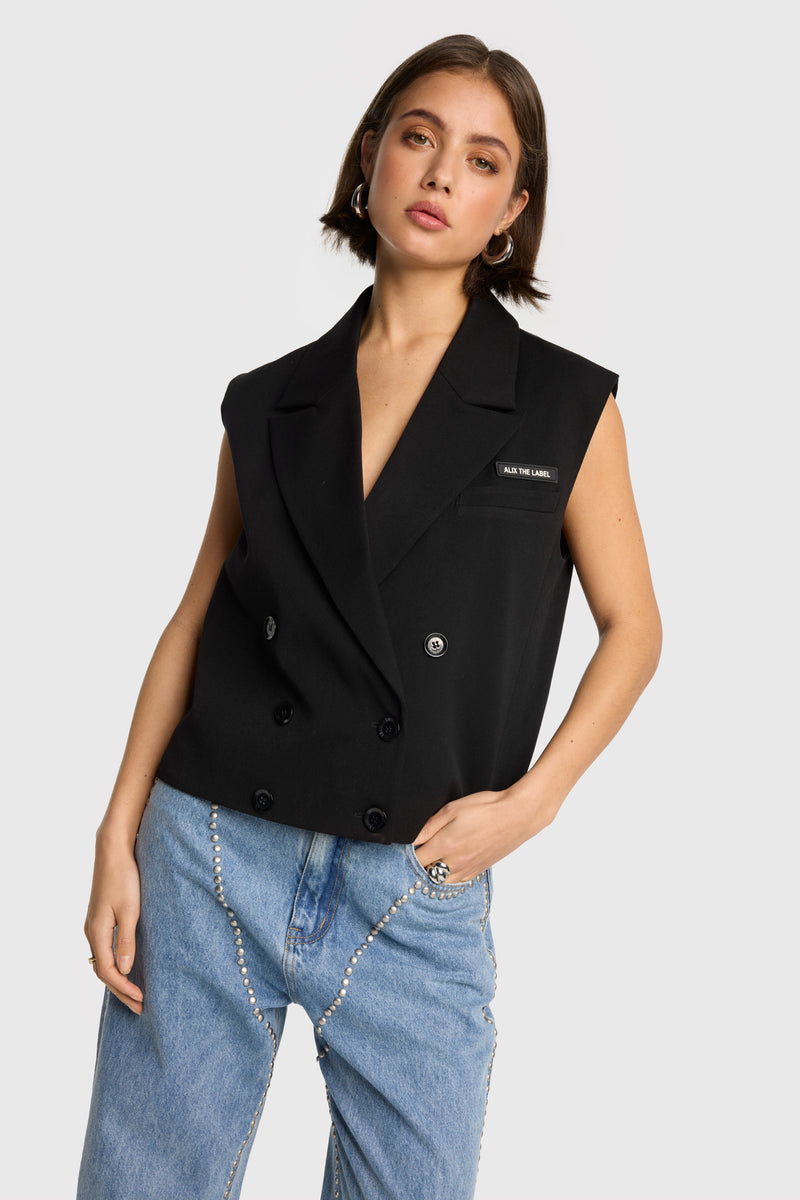 Gilets zwart ALIX The Label