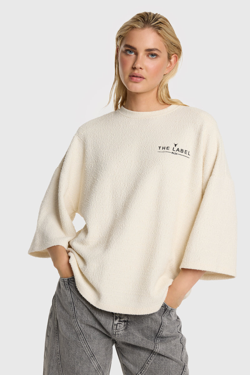 T-shirts lange mouw beige ALIX The Label