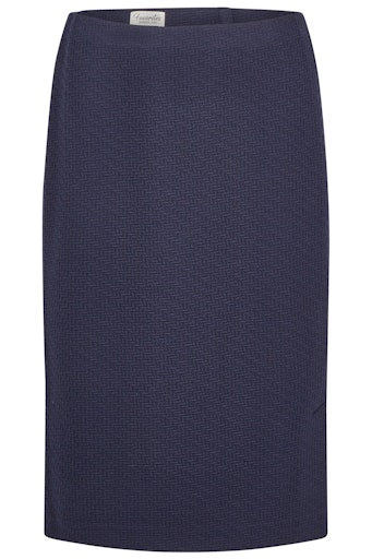Rokken navy Barbara Lebek