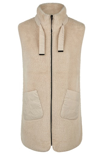 Bodywarmers beige Barbara Lebek