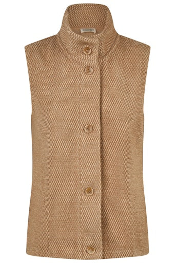 Bodywarmers beige Barbara Lebek