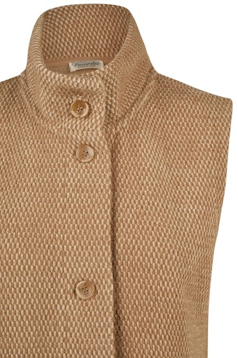 Bodywarmers beige Barbara Lebek