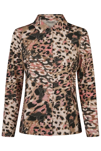 T-shirts lange mouw beige Barbara Lebek