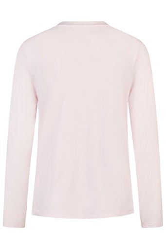 T-shirts lange mouw beige Barbara Lebek