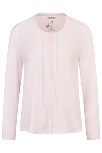 T-shirts lange mouw beige Barbara Lebek