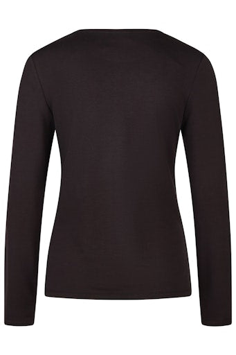 T-shirts lange mouw zwart Barbara Lebek